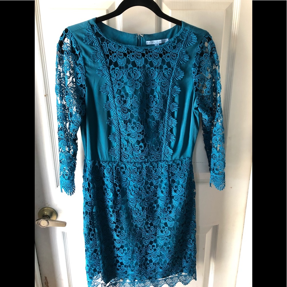 Antonio Melani lace party dress 6